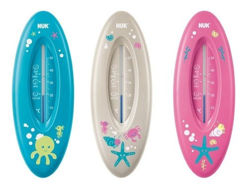 Imagen 2 de 4 de Termómetro Para El Agua Baño Nuk Punto Bebé