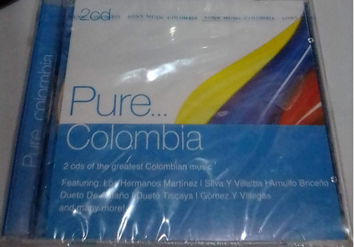 Pure Colombia. Cd Original Nuevo. Qqc. Mz