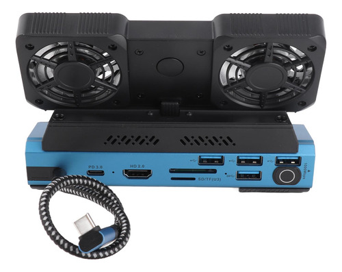 Estación De Acoplamiento Usb C Para Videoconsola 9 En 1 Para