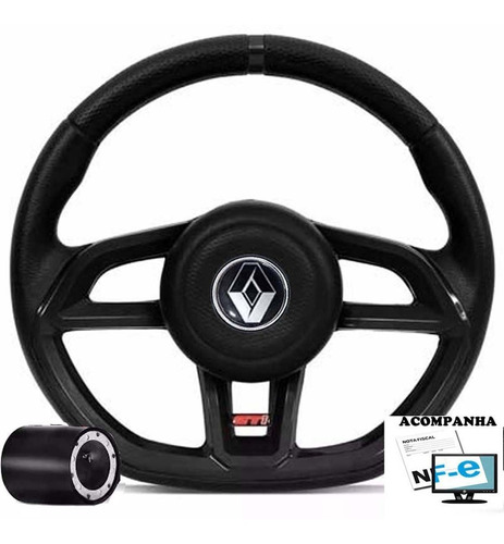 Volante Deportivo Renault Clio Sandero Megane Mas Cubo