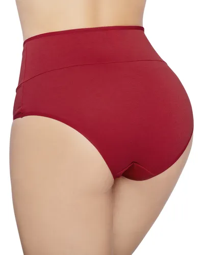 Cachetero Paq X2 Para Mujer Gris Jaspe/rojo Mp