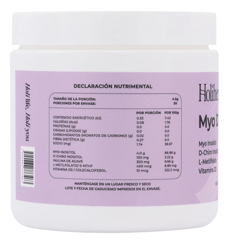 Holiherb Myo D-chiro 40:1 225 G