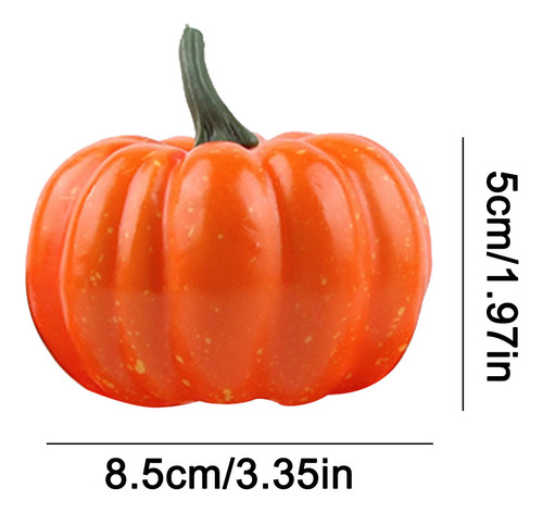 Calabazas Artificiales D Para Decoración De Halloween