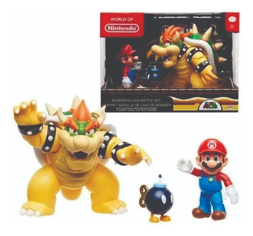 Set Super Mario Bros Y Bowser