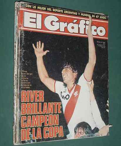 Revista Grafico 3500 River Plate Campeon Copa Bufalo Funes