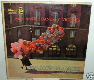 Franck Pourcel Mas Amor Danza Y Violines Vinilo Argentino