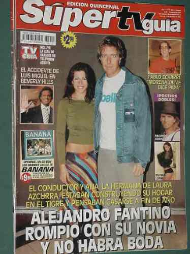 Revista Super Tv Guia 13 Silvina Luna Oreiro Bocca Arana