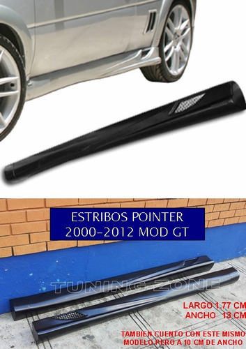 Estribos Deportivos Pointer  Gt 00 01 02 03 04 05 06 07 08