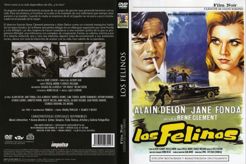 Los Felinos - Alain Delon - Jane Fonda - Dvd