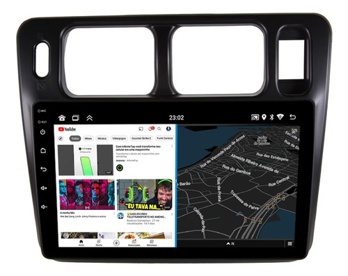 Multimidia Tr4 2002/2014 Android 13 Carplay 2gb 64gb 9p 2cam