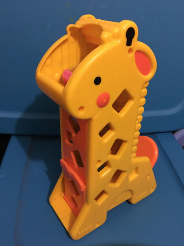 Fisher-price Peek-a-blocks Jirafa Bebés Cubos (Usado)