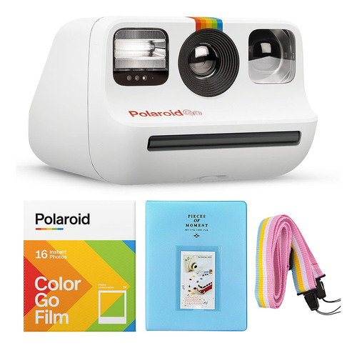 Polaroid Go - Mini Cámara Instantánea Blanca + Película