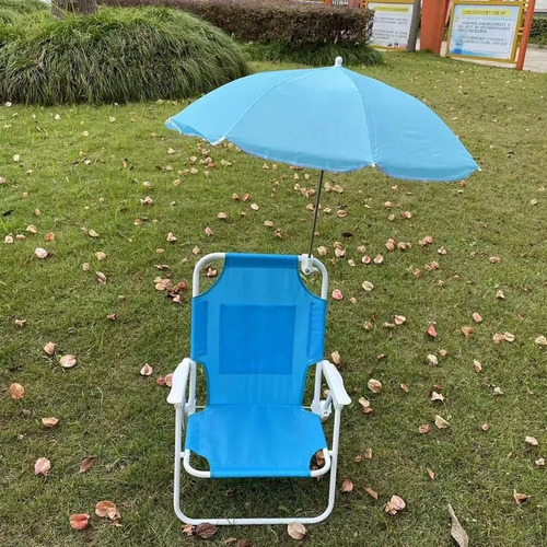 . Silla Plegable Infantil C/paragua Bebes Sol Playa