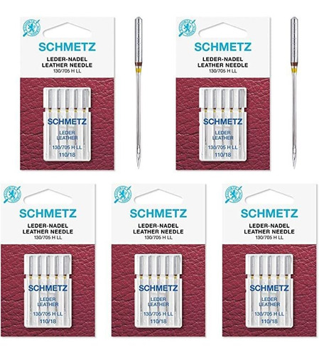 Schmetz - Agujas Para Máquina De Coser (25 Unidades, 130/7.