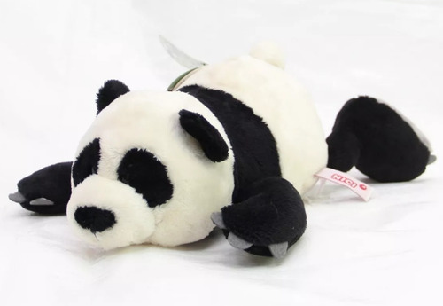 Urso Ursinho Pelúcia Macia Panda 30cm Naninha P/ Bebê Neném