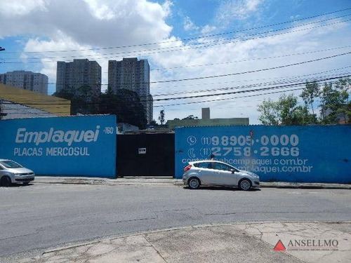 Imagem 1 de 30 de Terreno Para Alugar, 1475 M² Por R$ 12.000,00/mês - Ferrazópolis - São Bernardo Do Campo/sp - Te0127