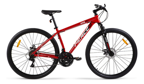 Bicicleta Mtb Fierce Mtb29er Aluminio R29 21v Disco Mecanico Rojo