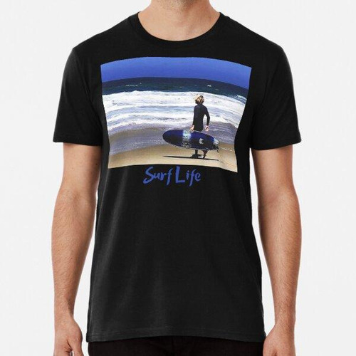 Remera Surf Vida Og Algodon Premium