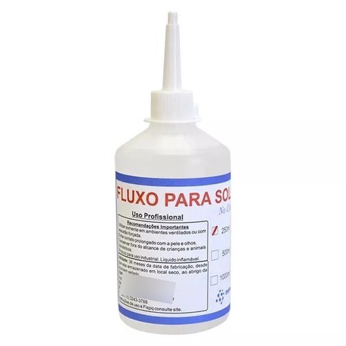 Fluxo De Solda Líquido No Clean - 250ml | Implastec