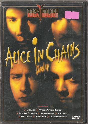 Dvd Alice Chains, Voivod, Living Colour, Antrax - Fired-up