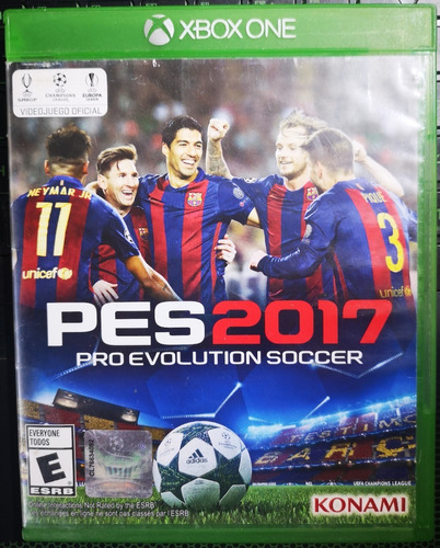 Pro Evolution Soccer 2017 Standard Edition, Xbox One  Físico