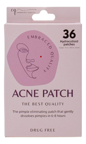 Embraced Quality Parche Para El Acne, Eliminador De Espinill