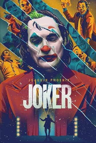 Cuadros Guason Joker Joaquin Phoenix 40x57 C/u Cm A102