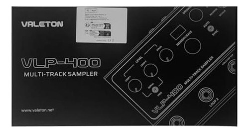 Valeton Guitar Loop Station Looper Pedal Con Una Máquina De