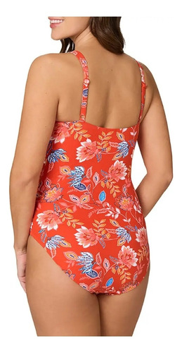 Traje De Baño Nip Tuck Mujer Control Abdomen Completo Ajuste