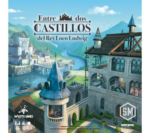 Entre Dos Castillos Del Rey Loco Ludwig - Juego De Mesa