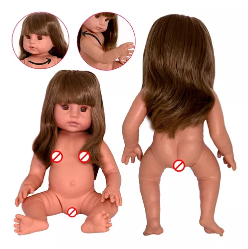 Bebê Reborn PANDINHA - corpo todo em silicone a prova dágua. Entrega  IMEDIATA, Bebês Meninas