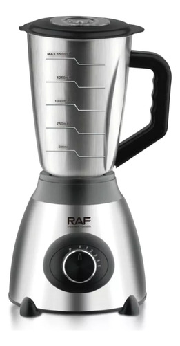 Licuadora Raf 1000w 6 Cuchillas 3 En 1