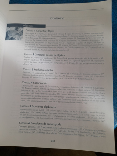 Álgebra De Conamat (Usado)