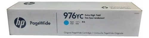 Cartucho De Tinta Hp Cian 976yc Pagewide P55250, P57750