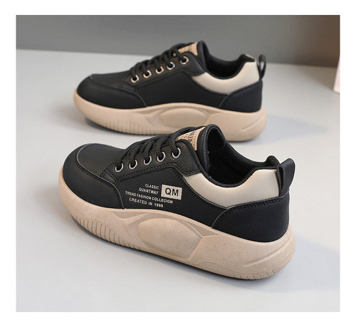 ) Zapatillas Informales Con Suela Gruesa Y Zapatos Con