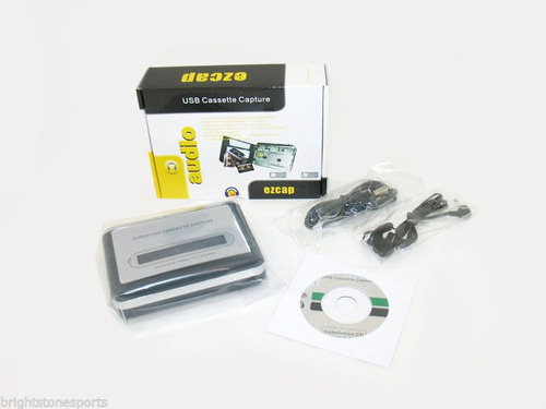 Convertidor De Cintas De Cassette A Mp3 Capturador Audio