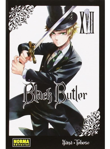 Black Butler No. 17, De Yana Toboso. Editorial Norma Comics, Tapa Blanda En Español, 2015