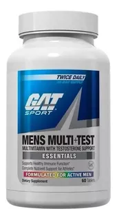 Gat Sport Mens Multi Test 60 Tabs Multivitaminico Sf M1