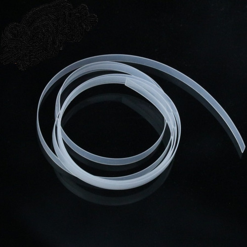 Imagen 2 de 3 de Banda De Nylon Cristal Para Plotter 8mm X 145cm