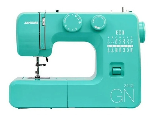 Máquina De Costura Janome 3112gn Com 12 Tipos De Pontos