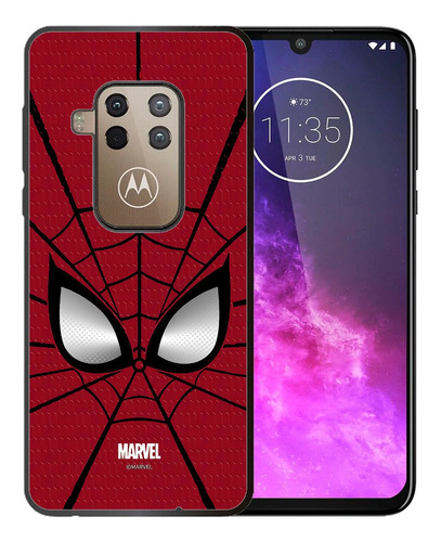 Funda Moto One Zoom / One Pro Spiderman Marvel Tpu/pm