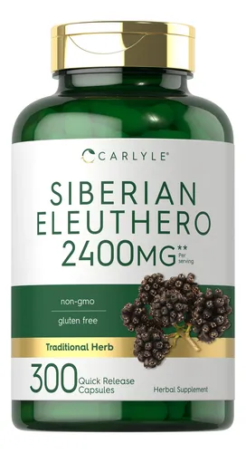 comprar Suplemento Carlyle Siberian Eleuthero 2400 mg 300 cápsulas