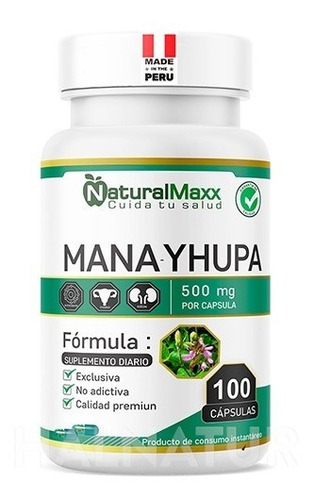 Manayhupa Maxx Naturalmaxx 100 Capsulas 