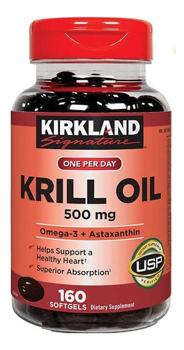 Aceite Krill 500mg 160caps