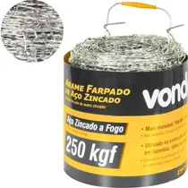 Comprar Arame Farpado 250 Kgf 250m Vonder Para Cercas