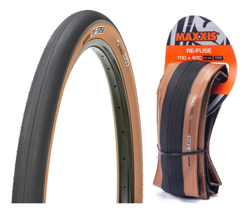 Neumatico Gravel Maxxis 700x40c Re-fuse Tanwall Tr Ms Kevlar