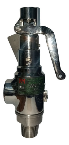 Válvula De Seguridad De 3/4 Acero Inoxidable