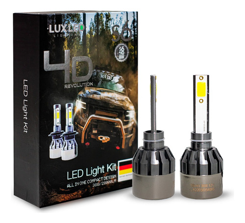 Kit Focos Led S6 4caras Tecnolog Alemana Auto Moto Camioneta