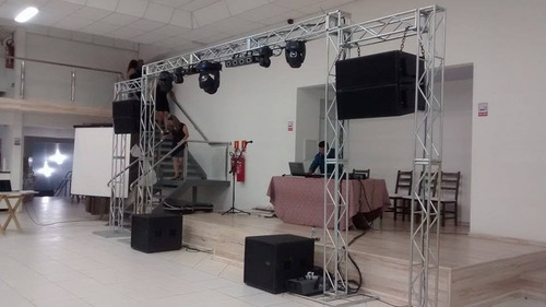 Treliças Box Truss Q20 Aço Peça De 2 Metros - Lourenço