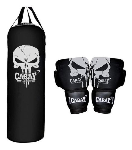 Saco De Boxeo Caray Mma En Combo O Kit Con Relleno + Chazo